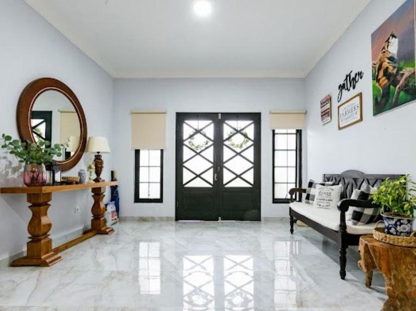Stylish Villa At Green Apple U 35A Cipanas Puncak Sindanglaya Exteriör bild